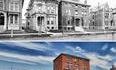 Le même quartier à Detroit (Michigan - USA) en 1882 (en haut) et en 2017 (en bas).
