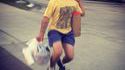 Retour des courses en monocycle