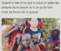 Faites de l'humanitaire, qu'ils disaient...
