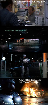 Intervention de Robocop