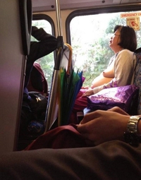 Il fait chaud dans le bus