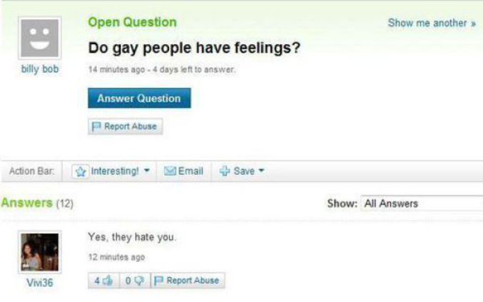 Les homosexuels ont-ils des sentiments ?