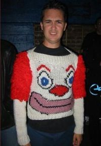 Joli pull clown