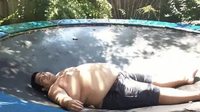 Le gros du trampoline
