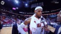 Intervention d'un basketteur