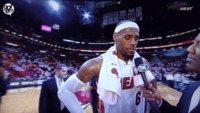 Intervention d'un basketteur
