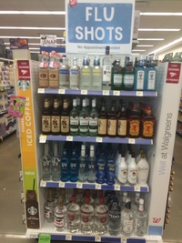 Pendant ce temps, au supermarché...