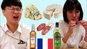 Quand des Coréens goûtent de la nourriture française ...