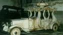Voiture corbillard pour enfants (blanche) des années 20/30;
