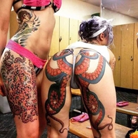 Tatouage tentaculaire.