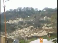 Glissement de terrain en Italie