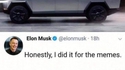 Elon, la légende !