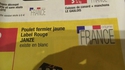 Poulet coloré 