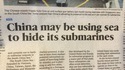 Le chinois il est fourbe, il est taquin.