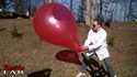 Éclatement d'un ballon
