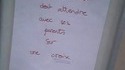 Consignes strictes