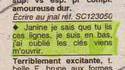 Annonce Janine