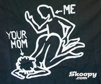 Your mom and me