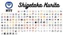 Les premiers emoji modernes sur smartphone japonais de Shigetaka Kurita