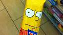 Bart Simpson en barre