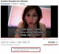 "Think about it!"
