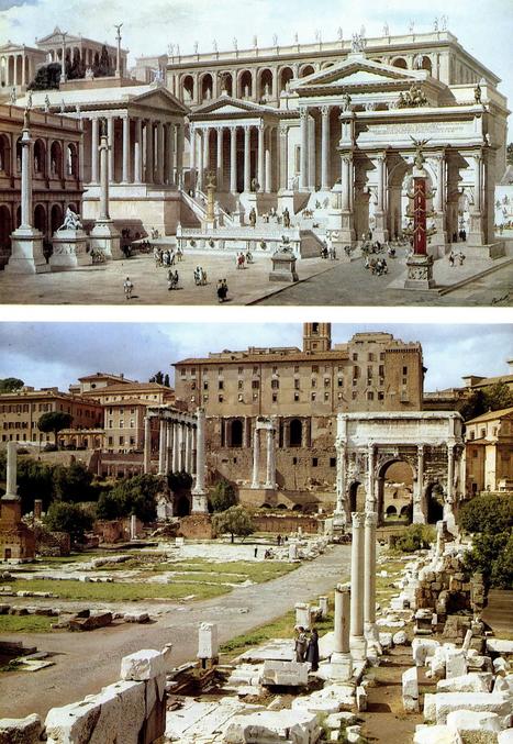 ...à la vraie Rome actuelle.
