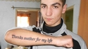 Un tatoueur distrait ou nul en orthographe