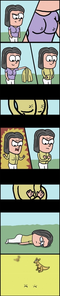 Les tétons qui pointent