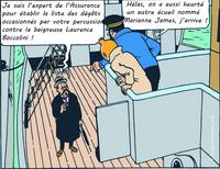 Tintin et le constat