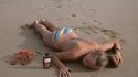 À la plage