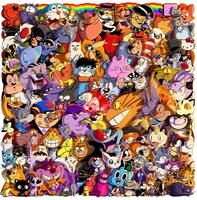 Des chats célèbres de la BD, du cinéma, des jeux, etc... 