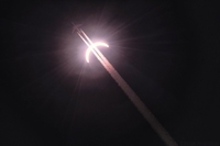 Avion et éclipse