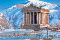 Temple romain de Garni (Arménie) dans un état de conservation remarquable