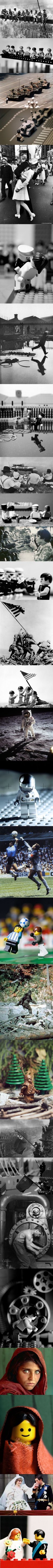 Photos en Lego