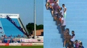 Un stade chauffé à blanc!