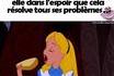 Alice aux pays des merveilles au sucre