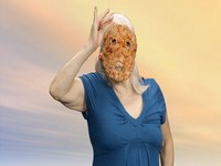 Publicité pizza atypique