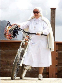 Born to ride downhill...