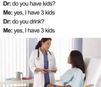 À l'hôpital
