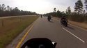 Road rage avec des motos