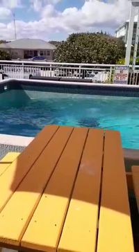 Piscine pendant tremblement de terre