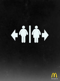 Toilettes de restaurant
