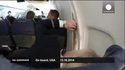 Une fissure dans l'avion en plein vol
