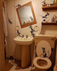 Quand Bansky est confiné à la maison ...