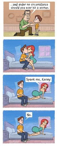 Ne frappe jamais une femme