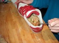 Kan tu as faim mais plus de bols/assiettes propres