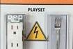 Ne sois pas rancunier : le môme de la voisine t'a fait ch... toute l'année. Fais-lui quand même un petit cadeau u pour Noël.kit,électricité,blague,prises,fourchette,