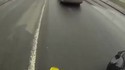 Road rage d'un motard russe