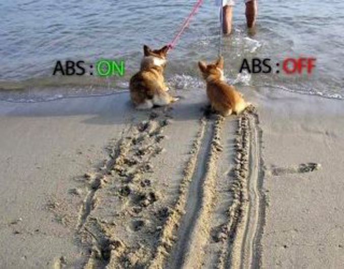 Avec ou sans ABS, le test
