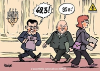 Les chiffres de la semaine à l'Assemblée Nationale